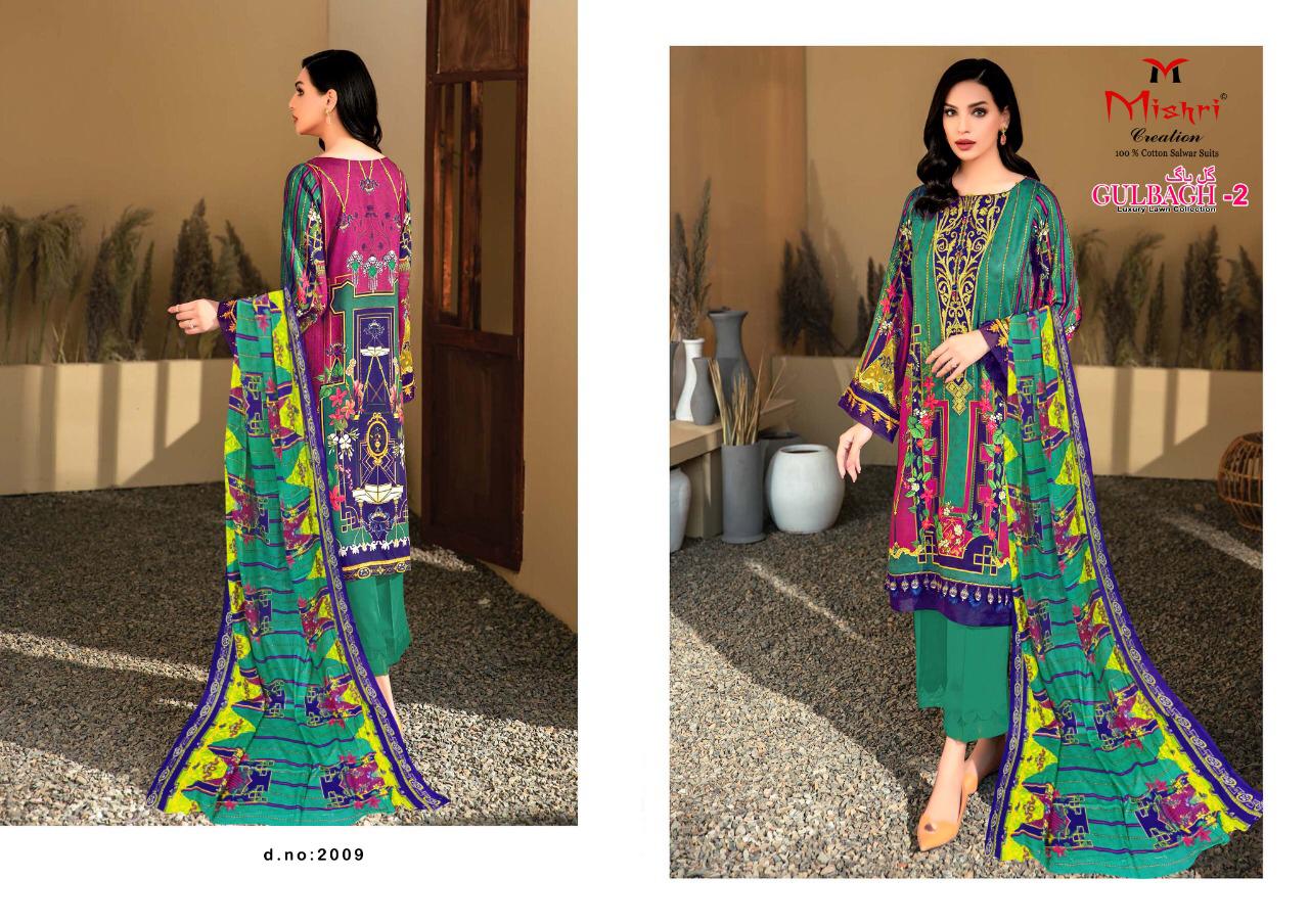 Mishri Presents  Gulbagh Vol 2  Karachi Dress Materials