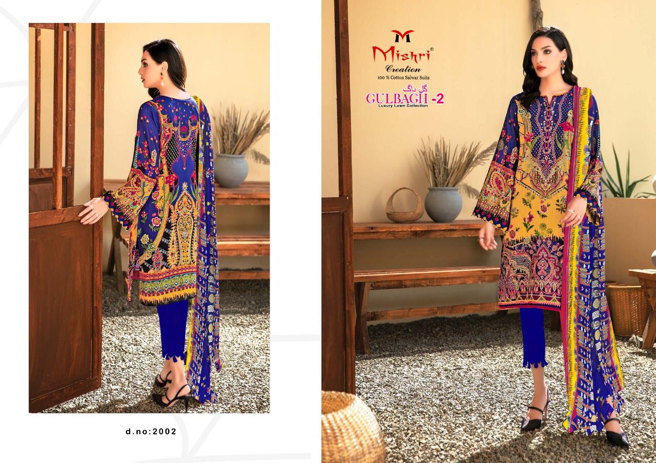 Mishri Presents  Gulbagh Vol 2  Karachi Dress Materials