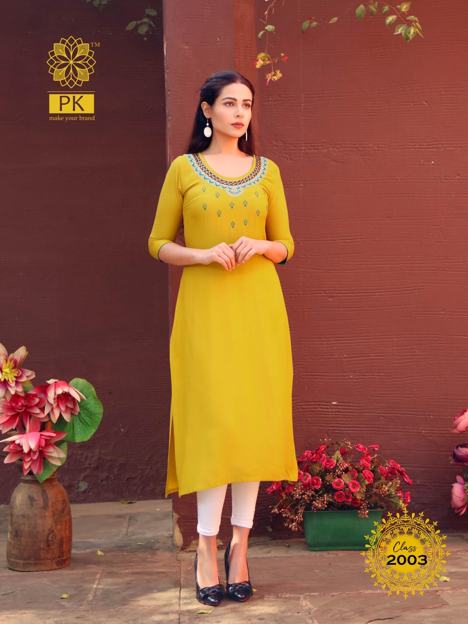 Pk Presents  Class Vol 2 Casual Kurtis Collection