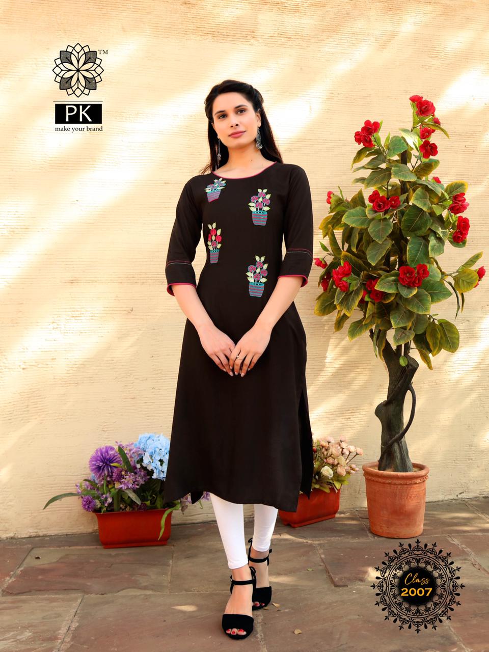 Pk Presents  Class Vol 2 Casual Kurtis Collection