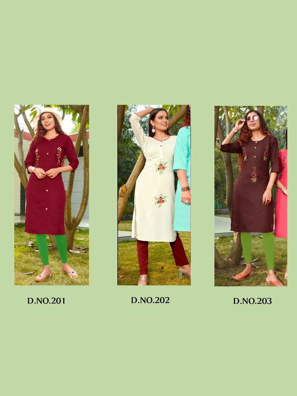 Poorvi Presents  Gunjan  Vol 2 Regular Wear Kurtis  Collection