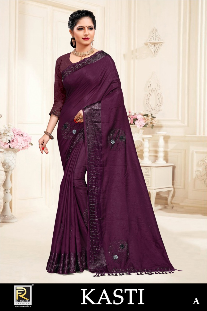 Ranjna Presents Kasti Designer Saree Collection