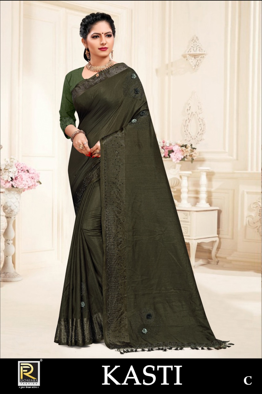 Ranjna Presents Kasti Designer Saree Collection