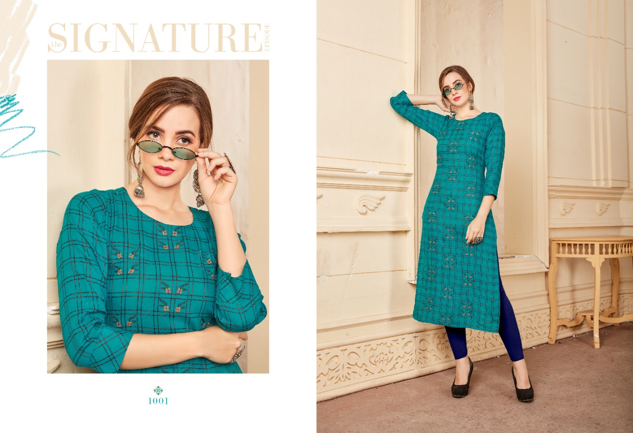 S More  Presents  Box   Casual Wear Kurtis Collection