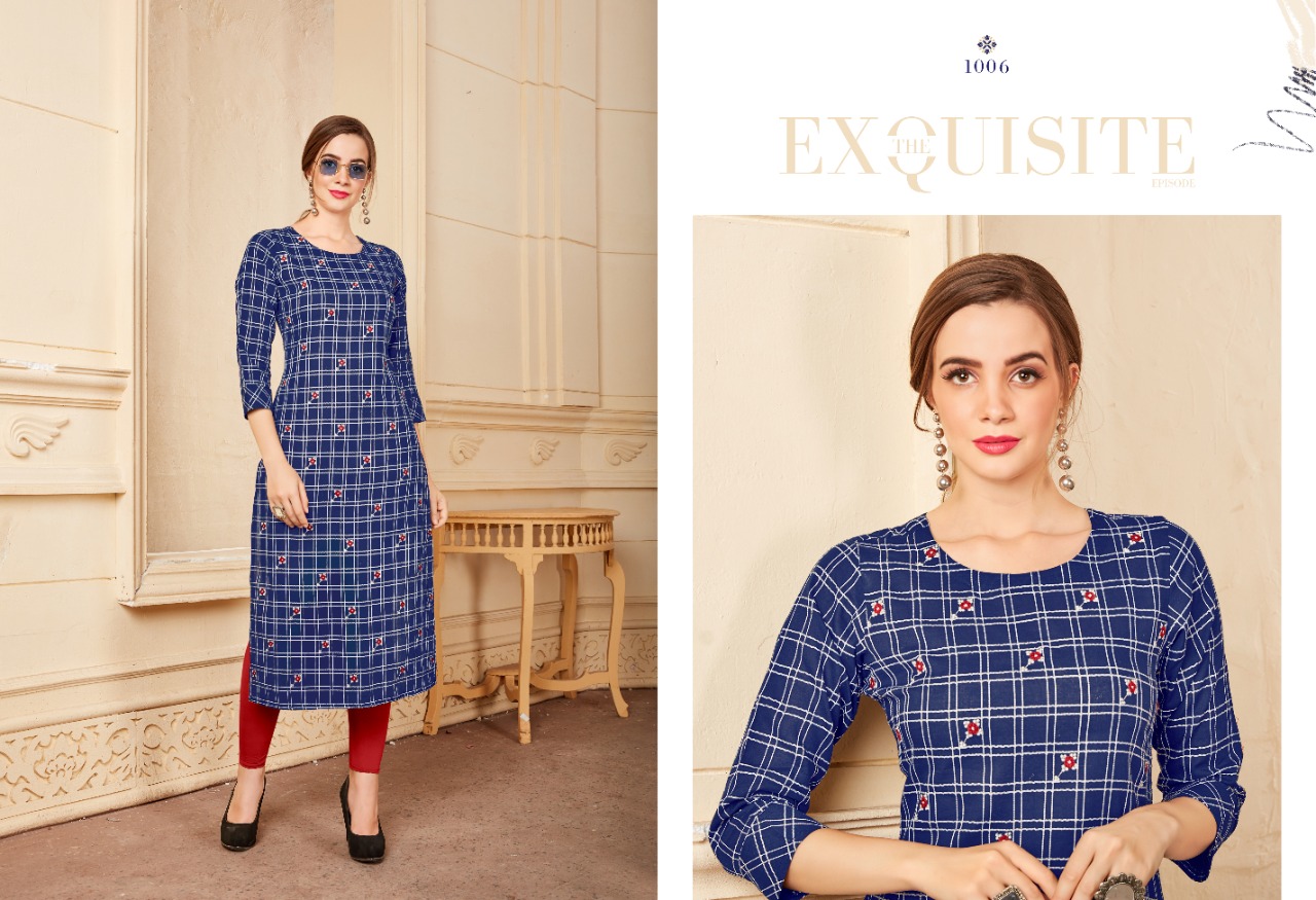 S More  Presents  Box   Casual Wear Kurtis Collection