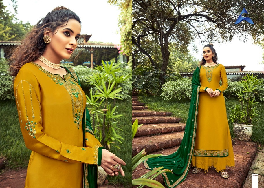 Alisa Presents  Aroma Designer Salwar Suits Collection