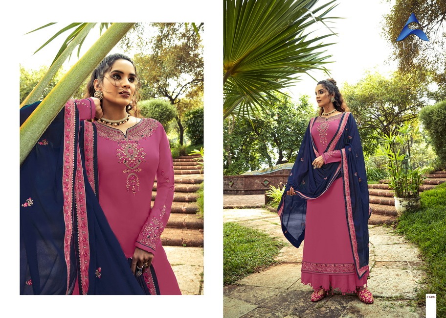 Alisa Presents  Aroma Designer Salwar Suits Collection