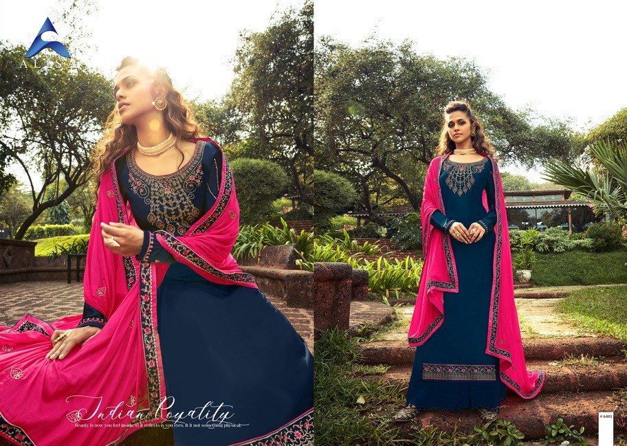 Alisa Presents  Aroma Designer Salwar Suits Collection