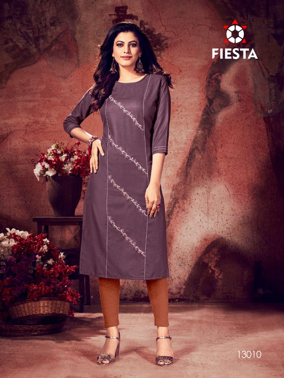 Fiesta  Presents Zubiee Designer  Kurtis Collection