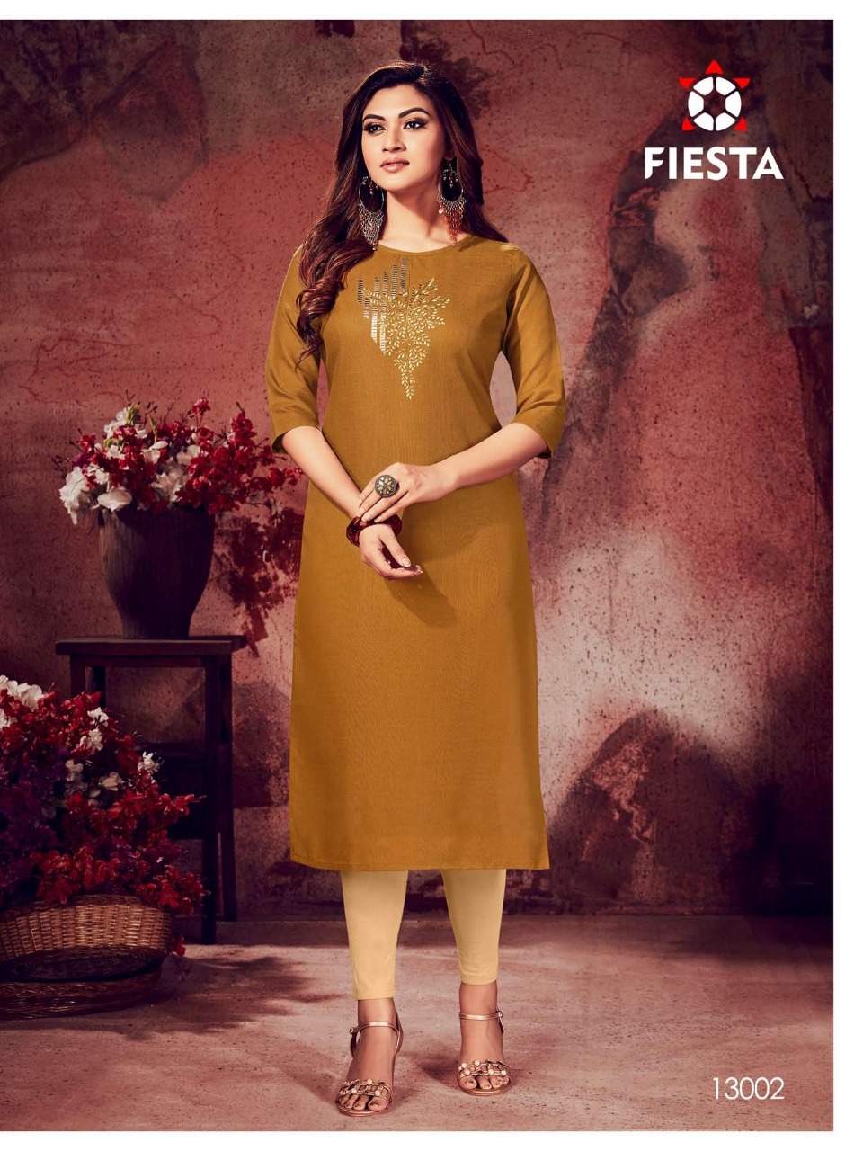 Fiesta  Presents Zubiee Designer  Kurtis Collection