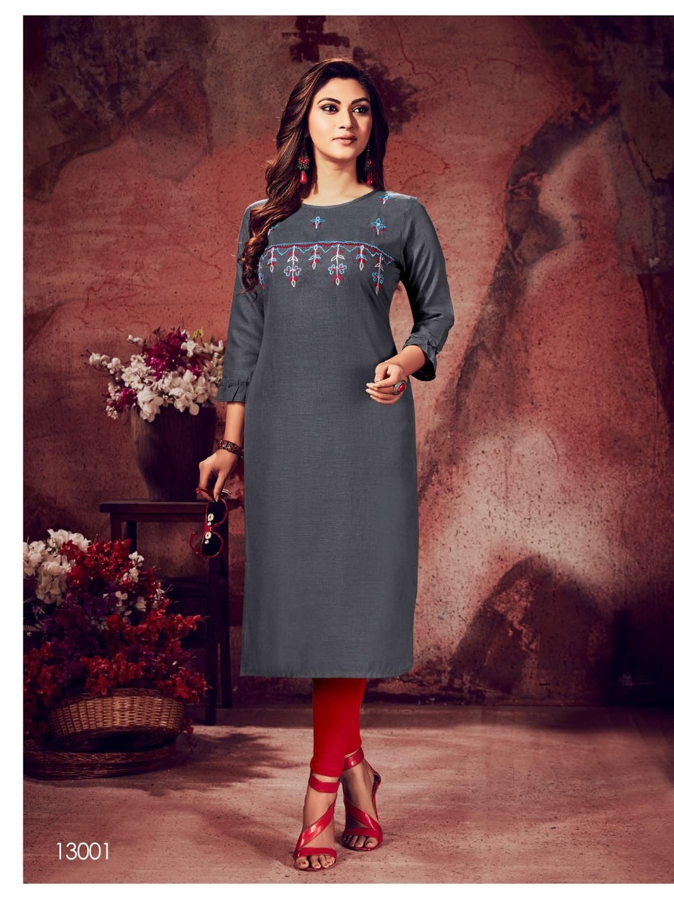 Fiesta  Presents Zubiee Designer  Kurtis Collection