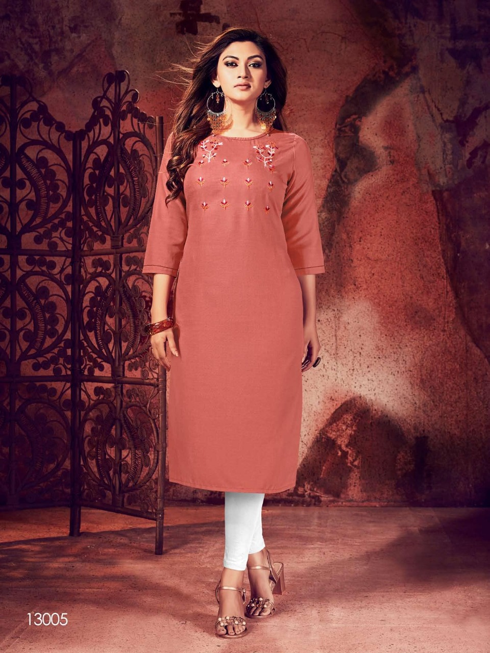 Fiesta  Presents Zubiee Designer  Kurtis Collection