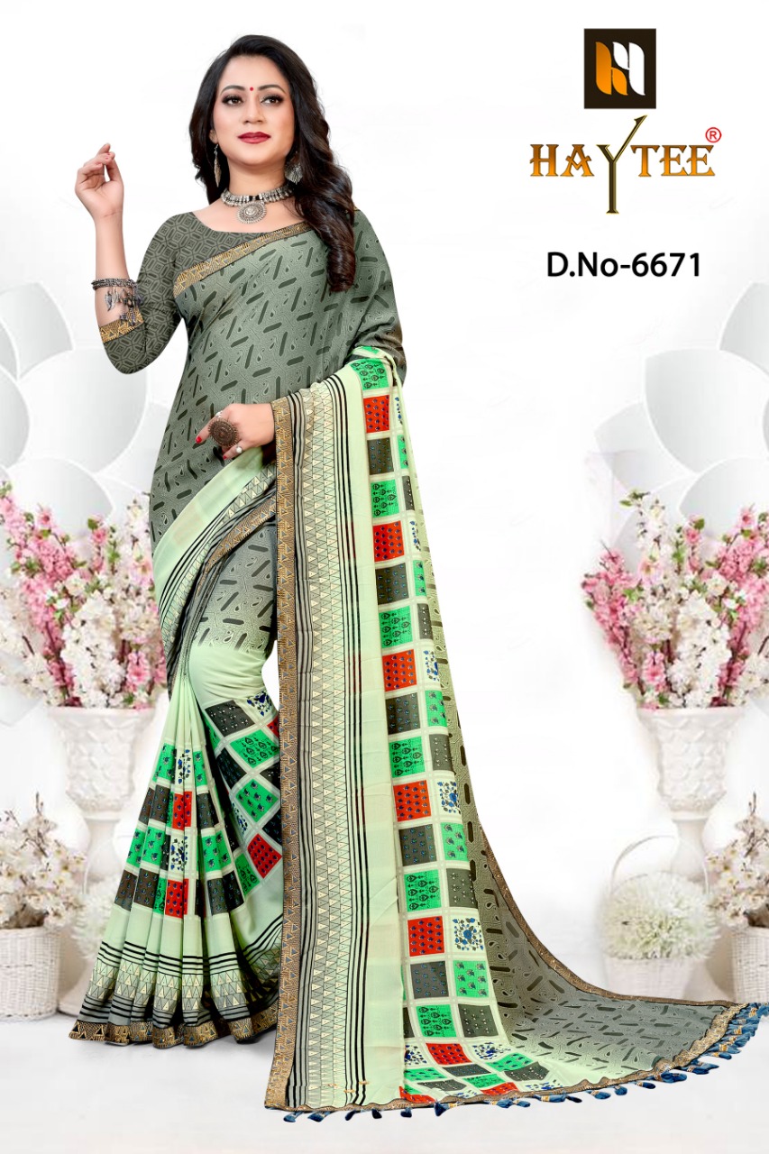 Haytee Presents Avantika  Vol 36  Printed Saree Collection