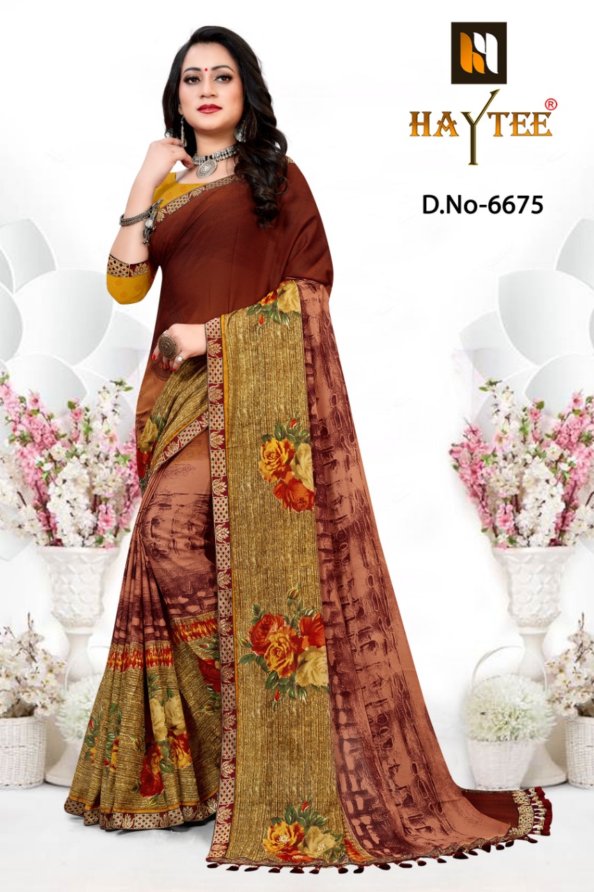 Haytee Presents Avantika  Vol 36  Printed Saree Collection