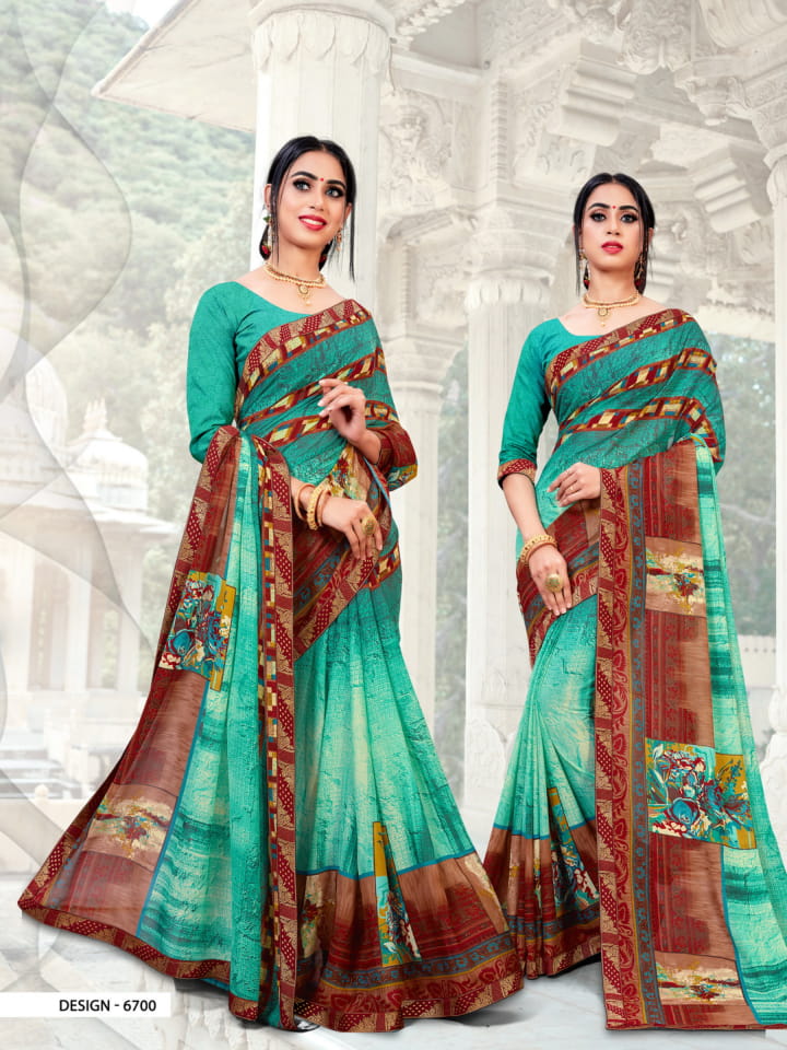 Haytee  Presents  Fantasy Regular Wear Sarees Collection