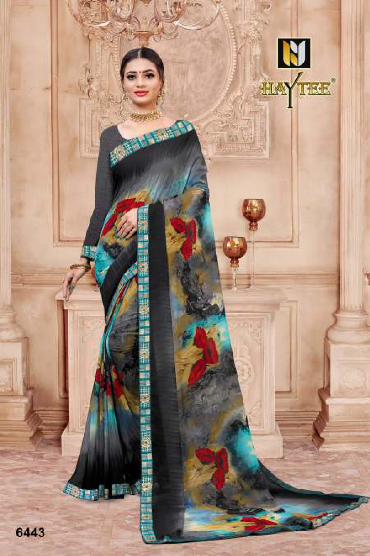 Haytee Presents  Seosons Regular Wear Printed Sarees Collection