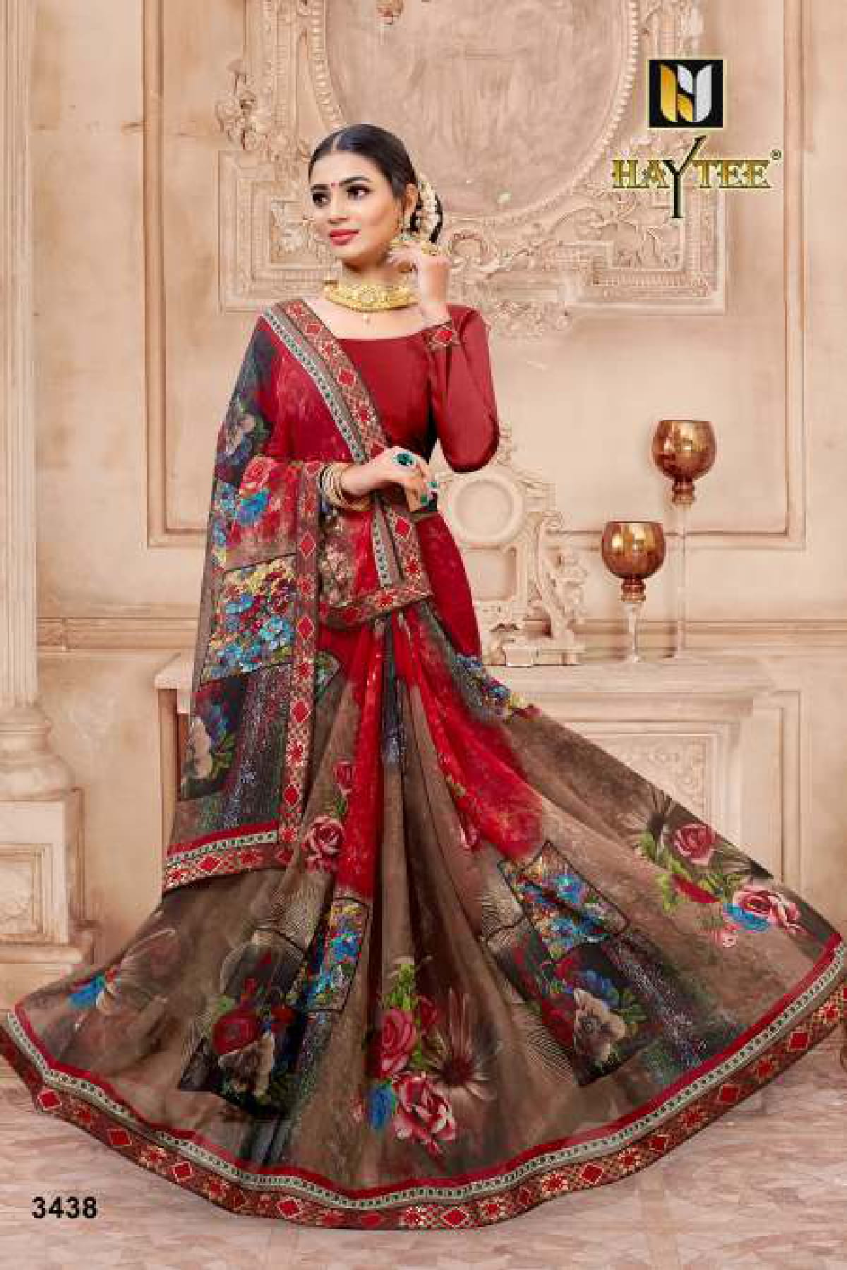 Haytee Presents  Seosons Regular Wear Printed Sarees Collection