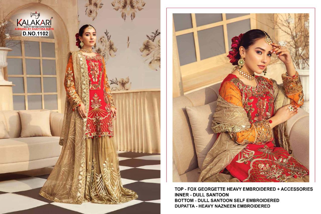 Kalakari Presents  Zeenat Pakistani Salwar Suits