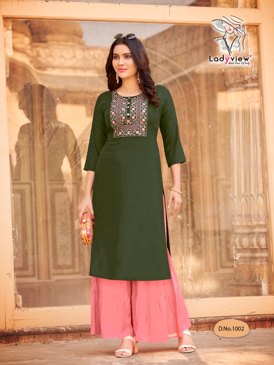 Lady View  Presents Goriya  Vol 1 Designer  Kurti With  Bottom