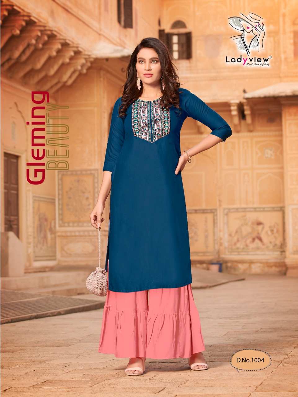 Lady View  Presents Goriya  Vol 1 Designer  Kurti With  Bottom