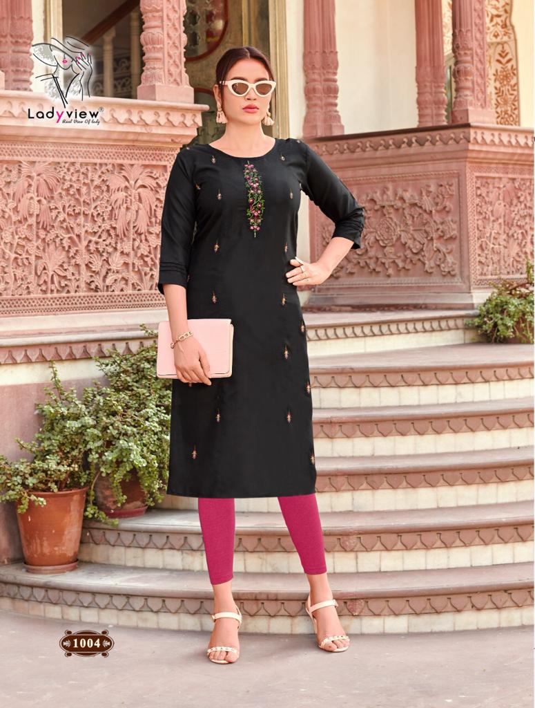 Lady View Has Launched  Kalp Vol 1 Casual Wear  Kurti Collection