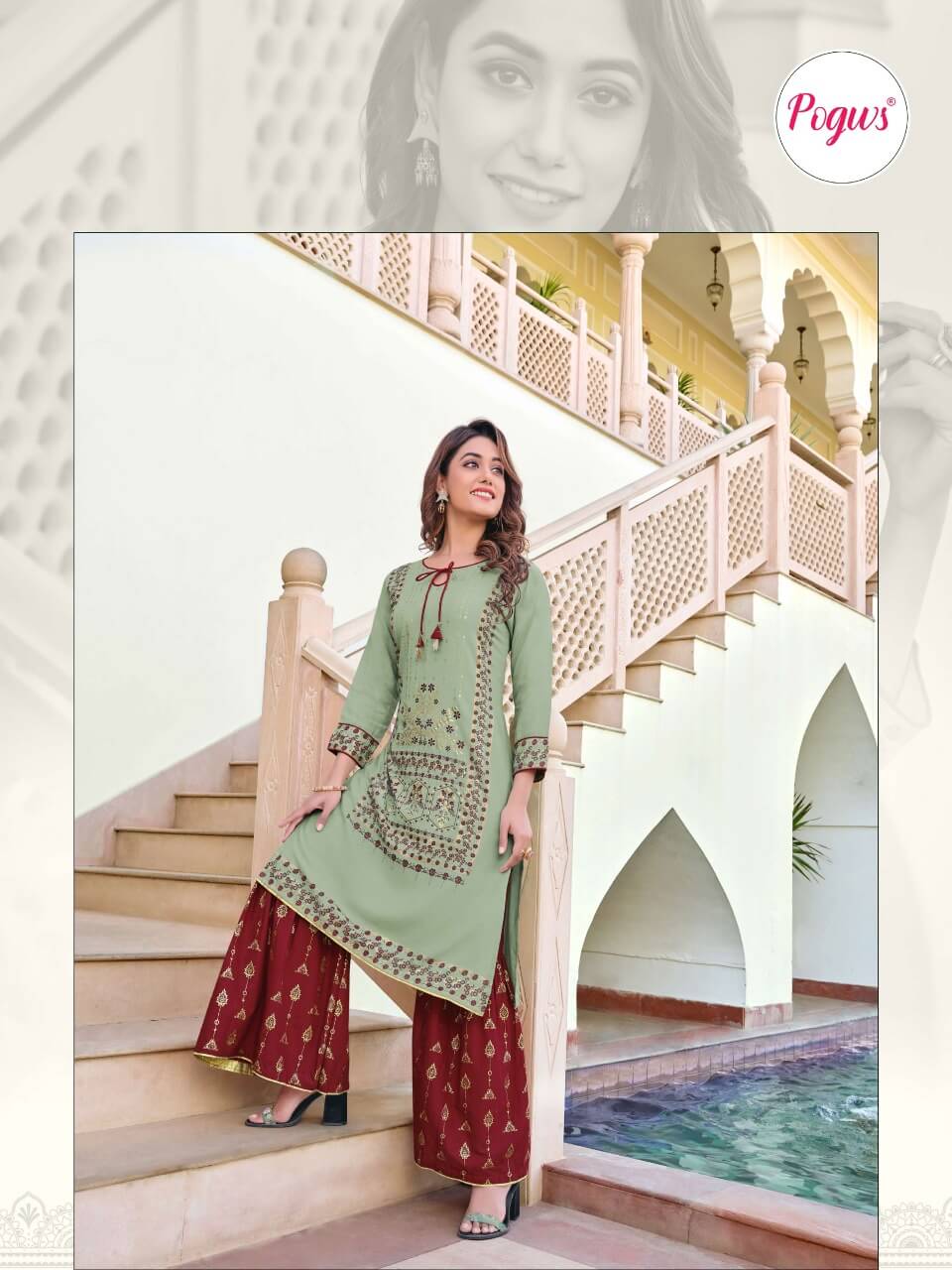 Pogws New Launching  Privivah  Vol 1  Kurti With Bottom Collection