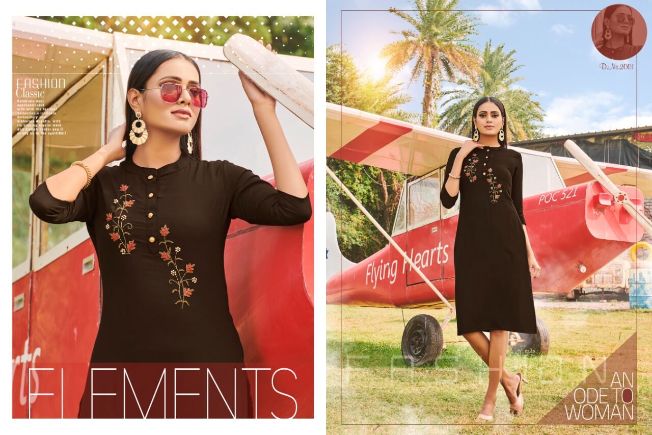 Poorvi Presents Queen Vol 2  Regular Wear Kurtis Collection