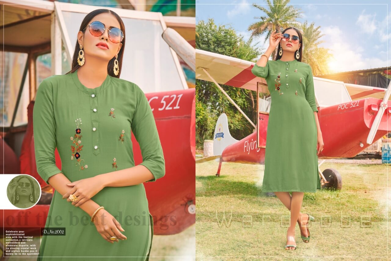 Poorvi Presents Queen Vol 2  Regular Wear Kurtis Collection