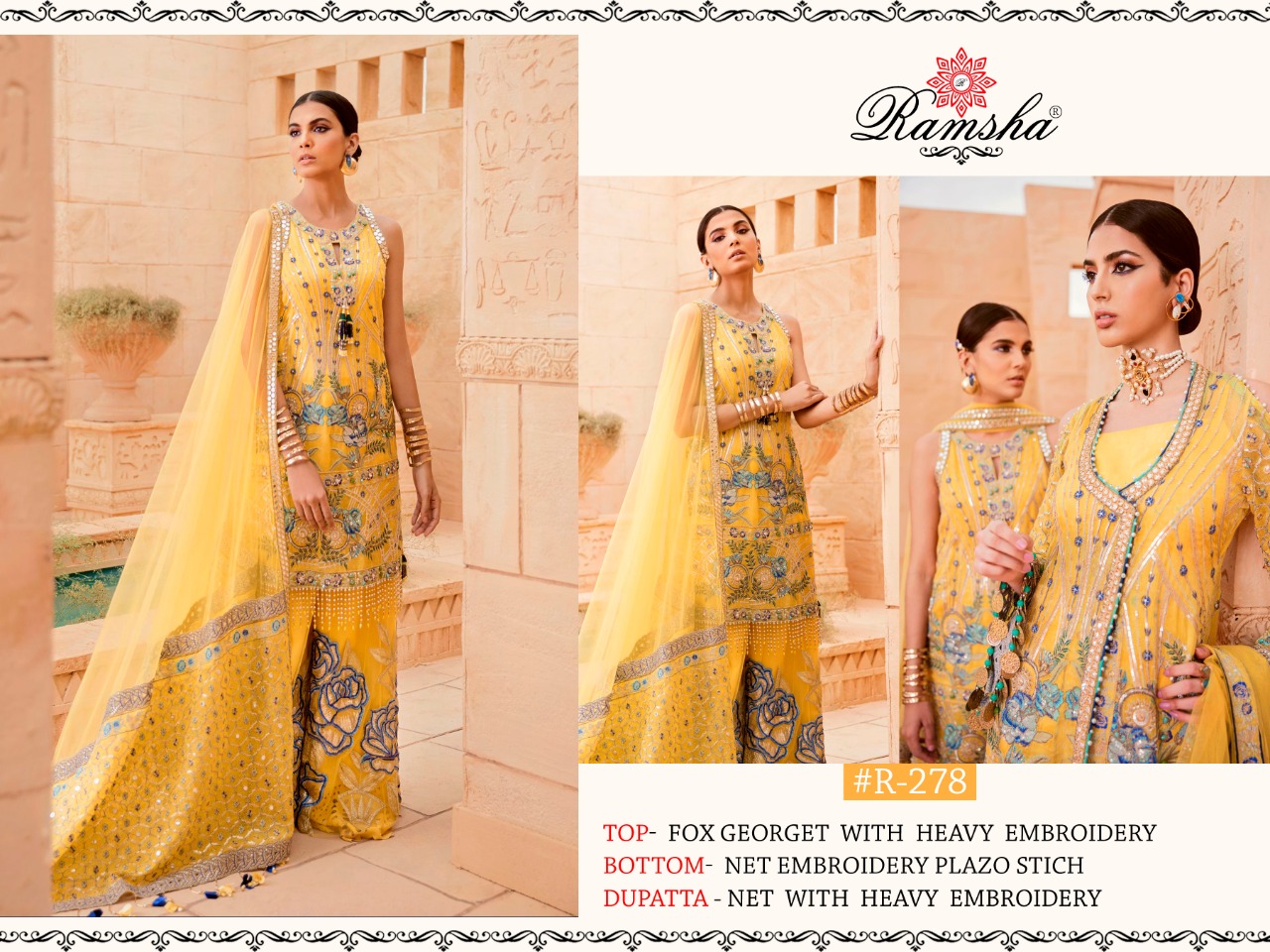 Ramsha  Pakistani Salwar Suits Collection