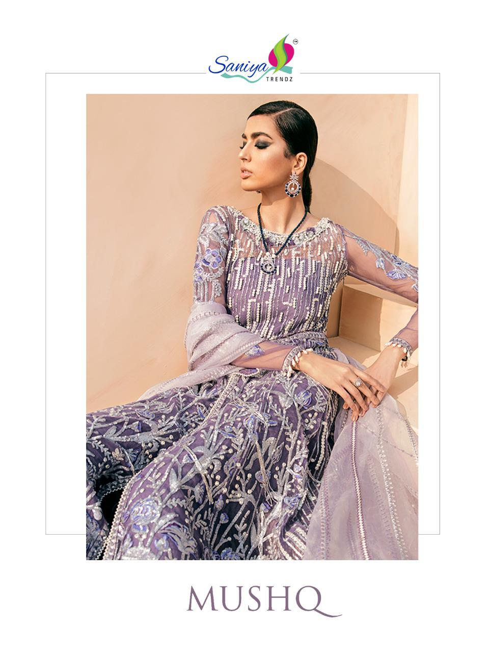 Saniya Pesents Mushq Pakistani Salwar Suits