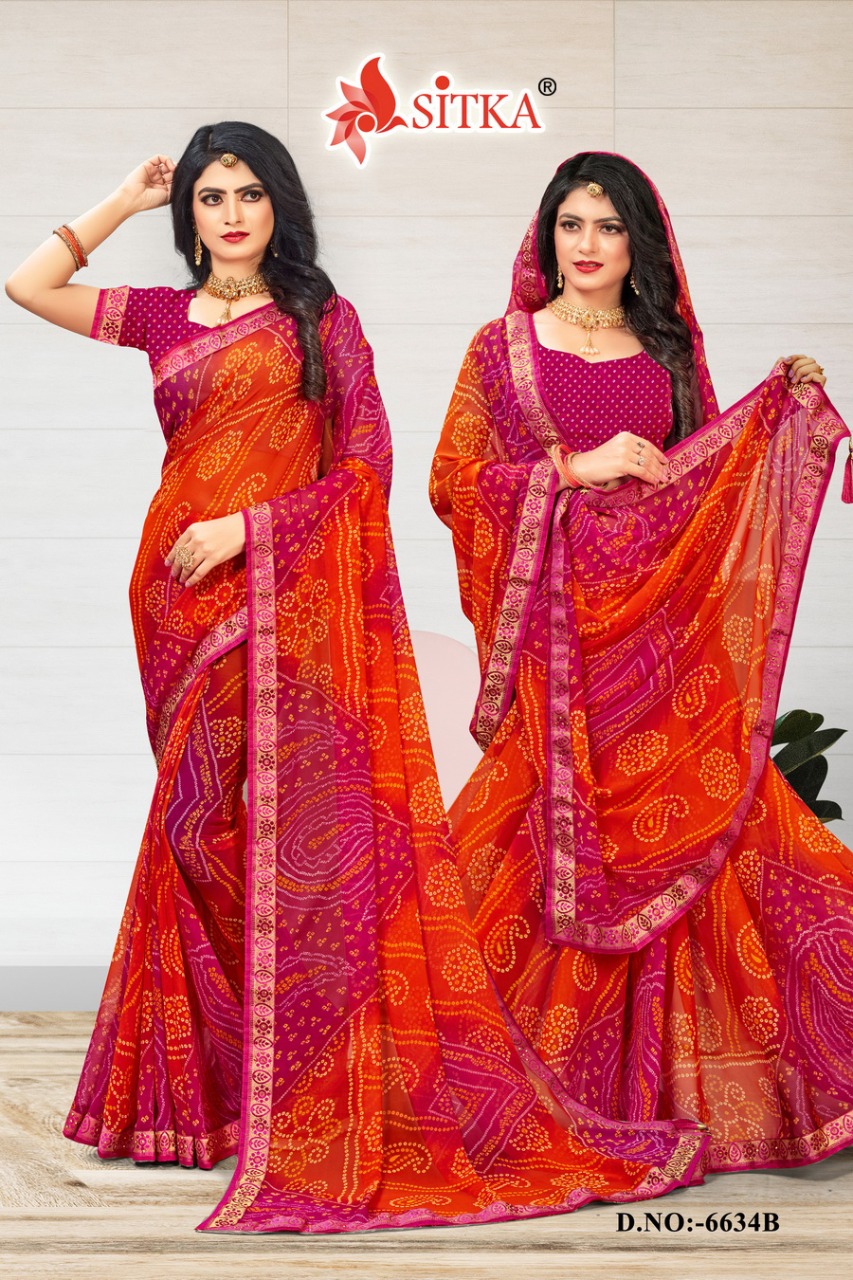 Sitka Presents Ping Pong Vol 3 Regular Wear Printed Sarees Collection