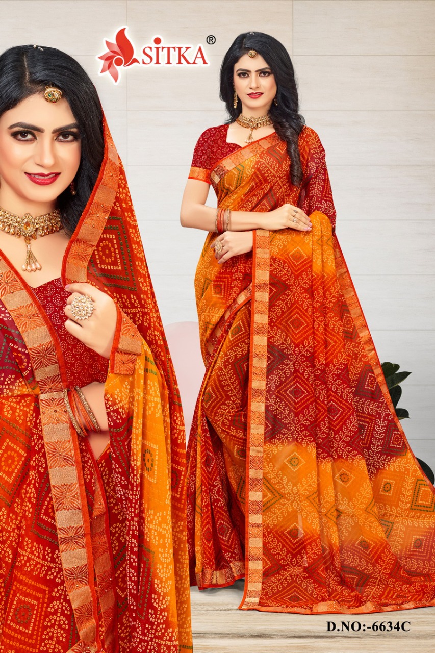 Sitka Presents Ping Pong Vol 3 Regular Wear Printed Sarees Collection