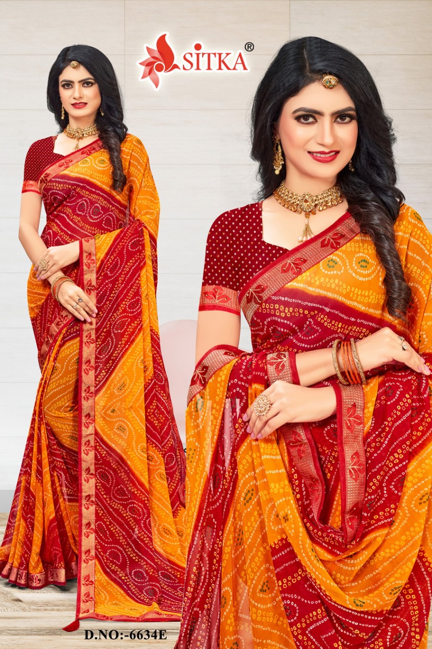 Sitka Presents Ping Pong Vol 3 Regular Wear Printed Sarees Collection