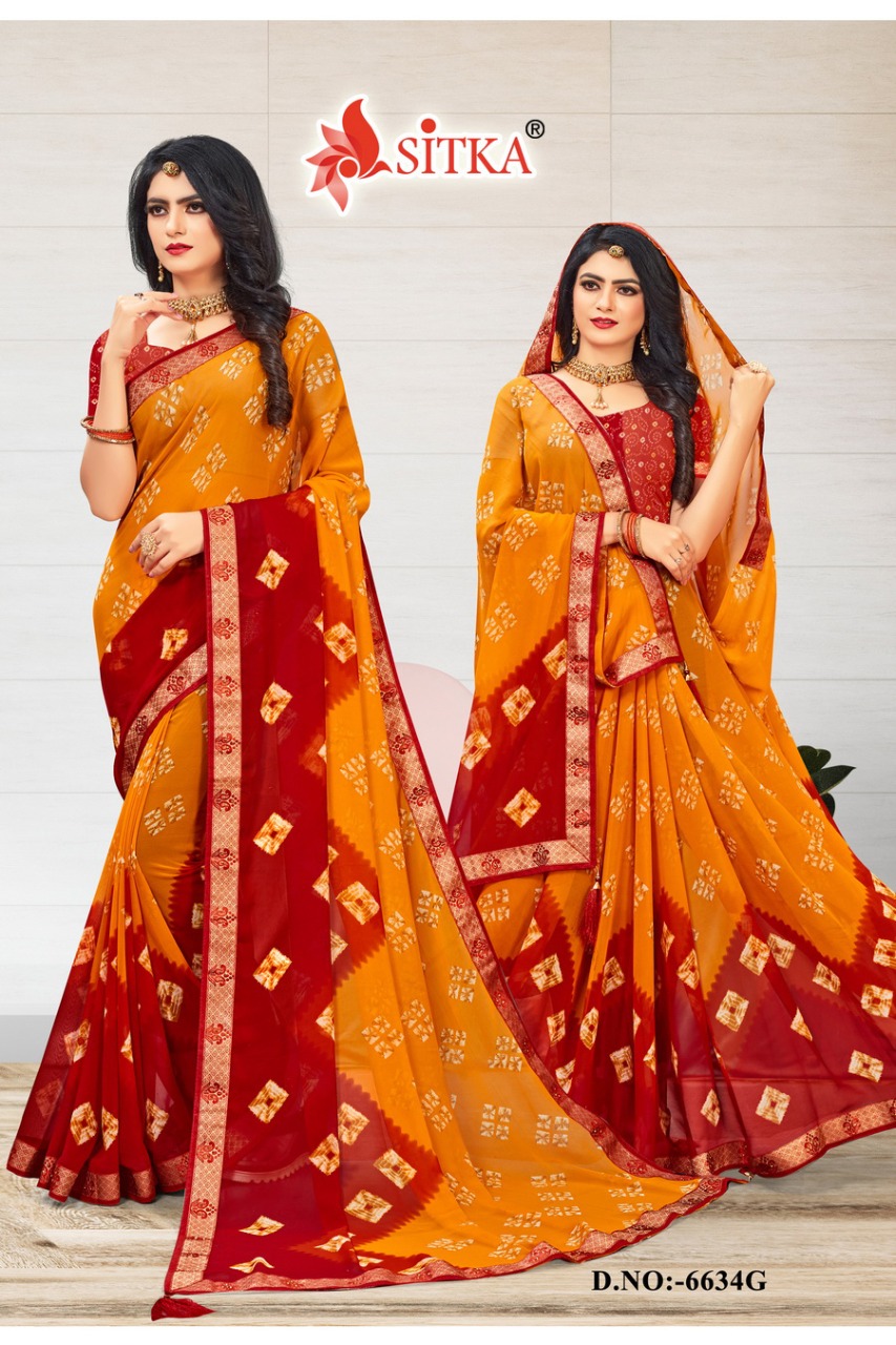 Sitka Presents Ping Pong Vol 3 Regular Wear Printed Sarees Collection