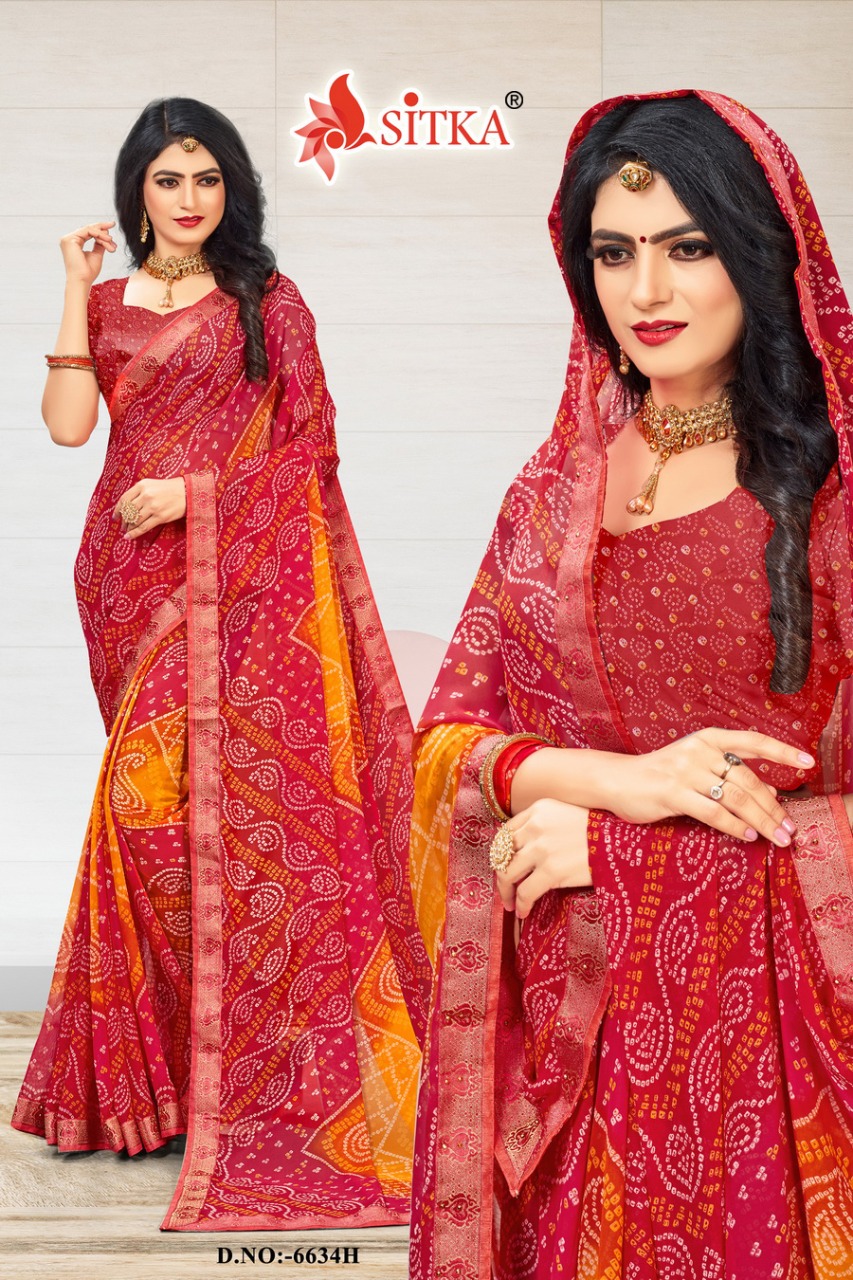 Sitka Presents Ping Pong Vol 3 Regular Wear Printed Sarees Collection