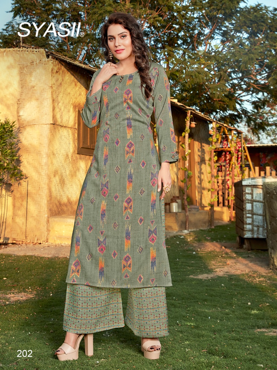 Syasii  Presents  Culture Vol 2 Kurti With Bottom Collection