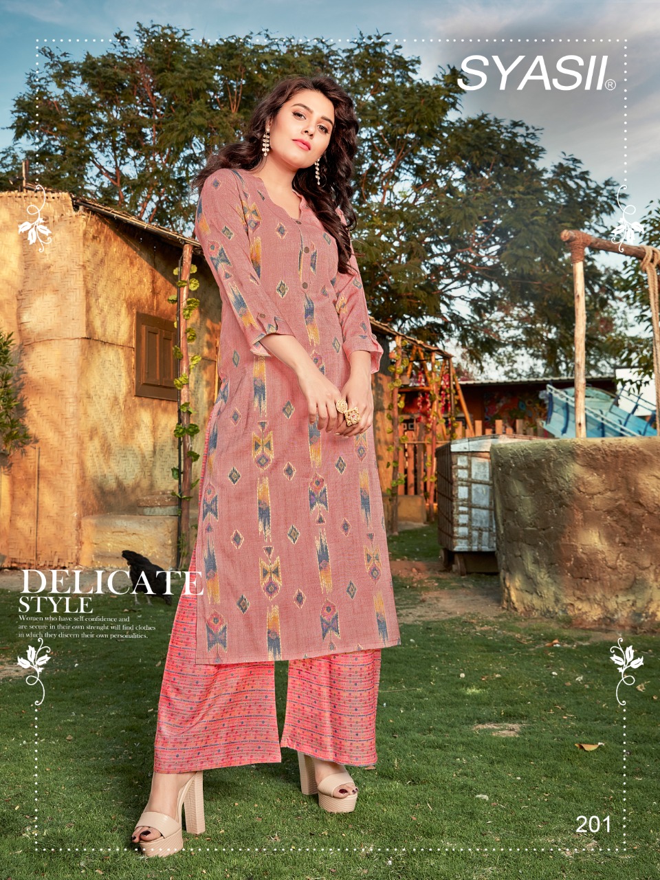 Syasii  Presents  Culture Vol 2 Kurti With Bottom Collection