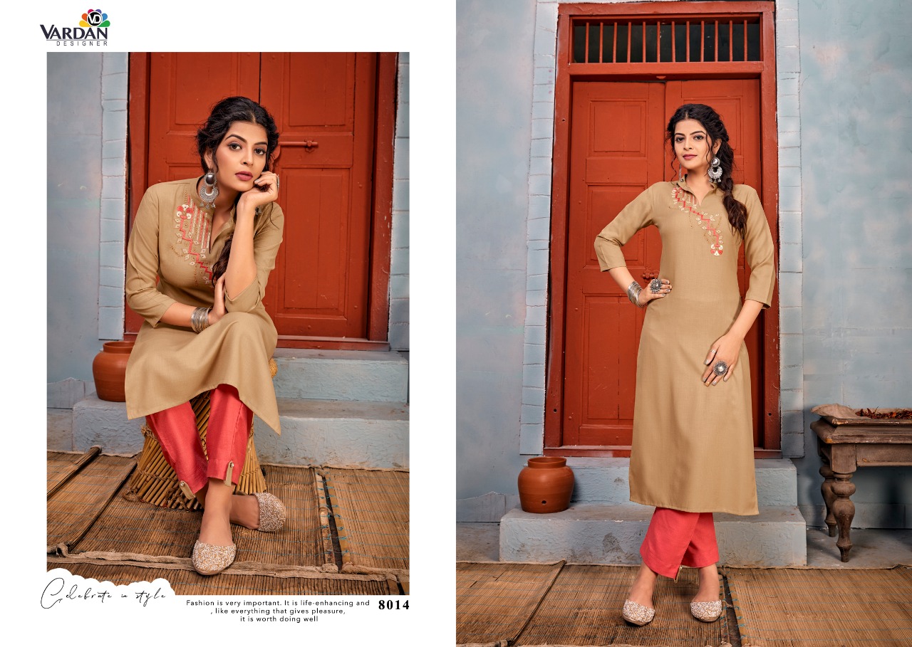 Vardan Presents  Jhumka Vol 1  Kurti With Bottom Collection