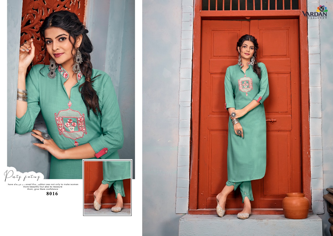 Vardan Presents  Jhumka Vol 1  Kurti With Bottom Collection