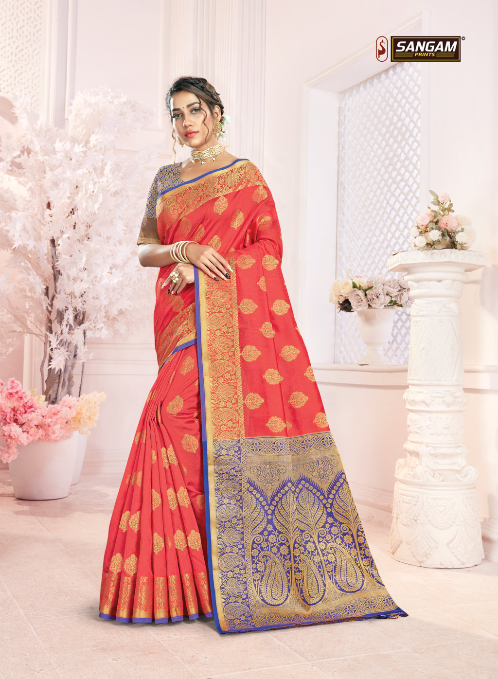 Sangam Presents Kalyanam Silk Handloom Silk Sarees