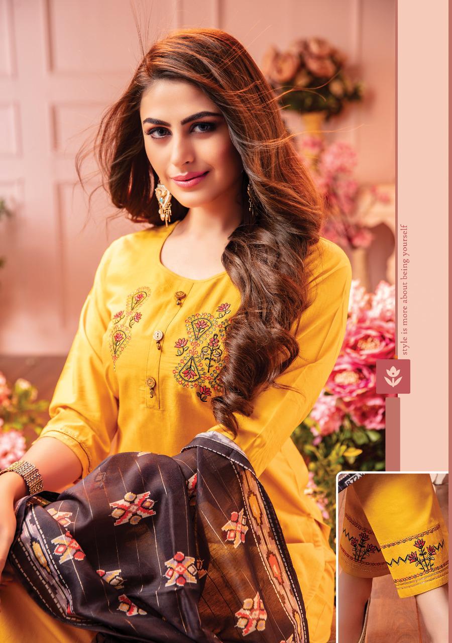 Kiana Launch New New Series Aitbaar Vol 5 Top Bottom With Dupatta Catalogue