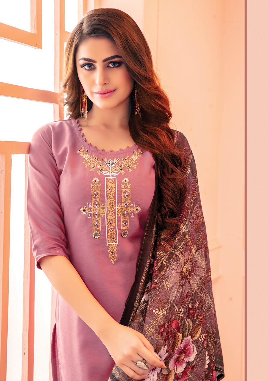 Kiana Launch New New Series Aitbaar Vol 5 Top Bottom With Dupatta Catalogue