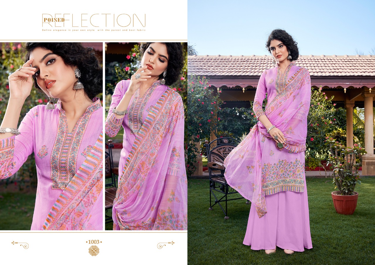 Anita Kesariya  Presents  Simran Digital Print Designer Dress Material