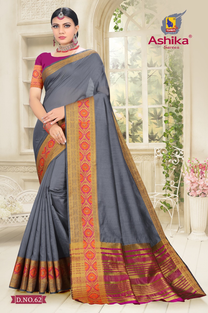 Ashika Presents Lotus  Festive Wear Sarees Collection