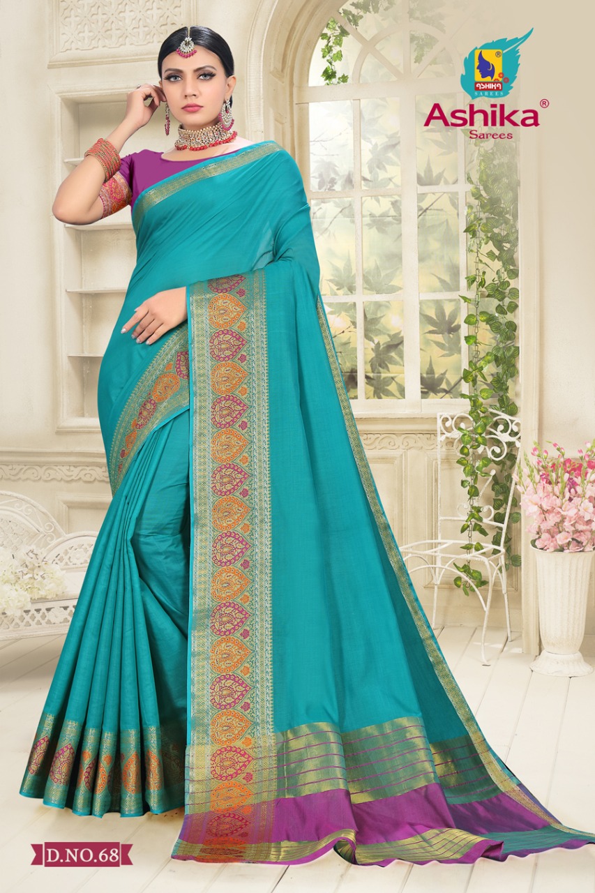 Ashika Presents Lotus  Festive Wear Sarees Collection