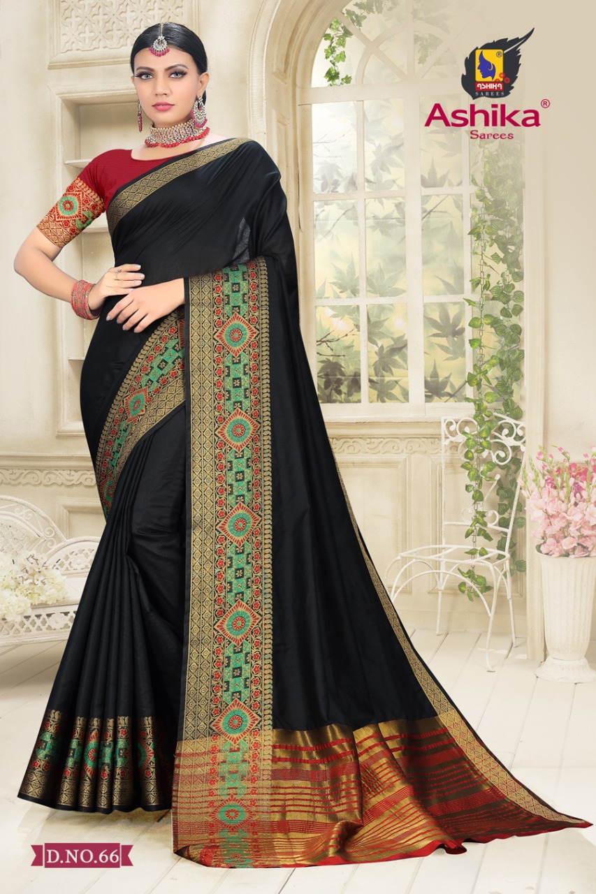 Ashika Presents Lotus  Festive Wear Sarees Collection