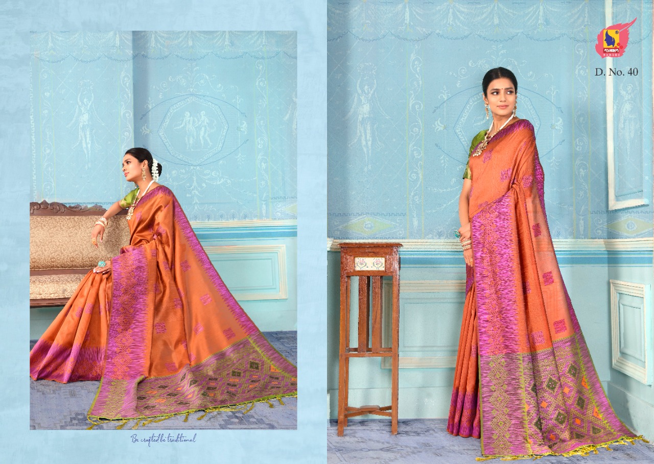 Ashika Presents Mrignaaini Silk Festive Wear Sarees Collection