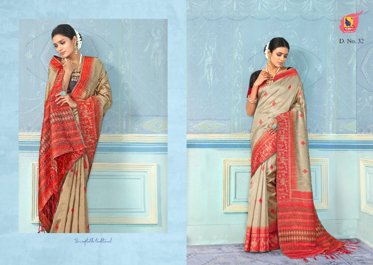 Ashika Presents Mrignaaini Silk Festive Wear Sarees Collection