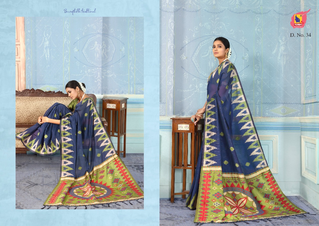 Ashika Presents Mrignaaini Silk Festive Wear Sarees Collection