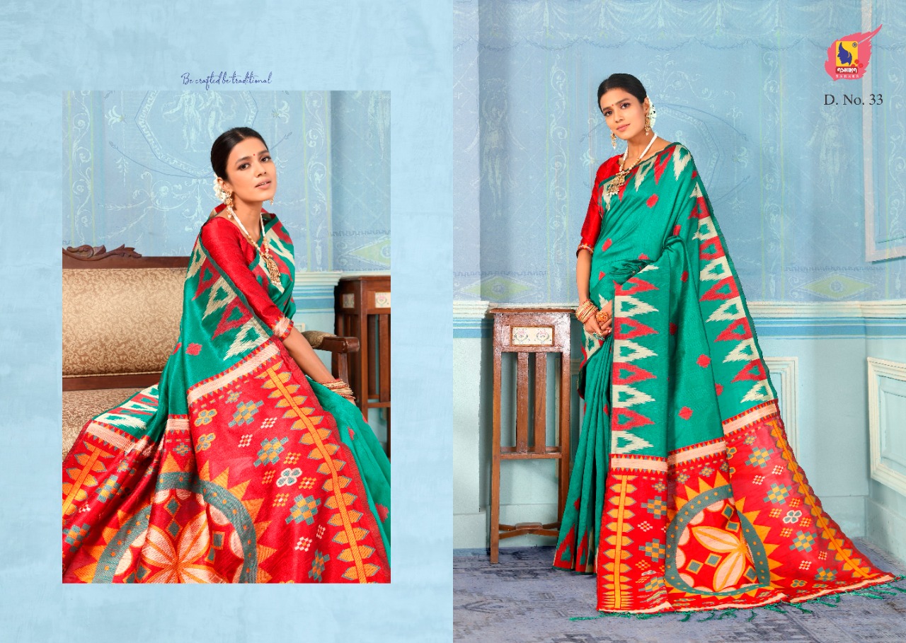 Ashika Presents Mrignaaini Silk Festive Wear Sarees Collection